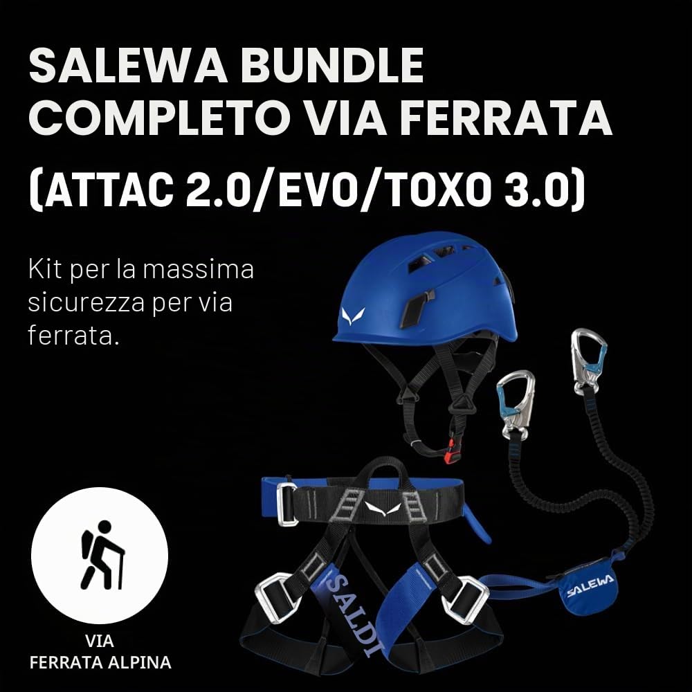 Salewa Kit Via Ferrata Attac/Evo/Toxo 3.0