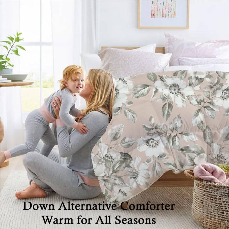 Image of Comforter Double Size Printed Comforter Premium 1800 Series Microfiber - Heavey Winter Blanket /AC Comforter 300 GSM Double Bed - 90 x 100 inch