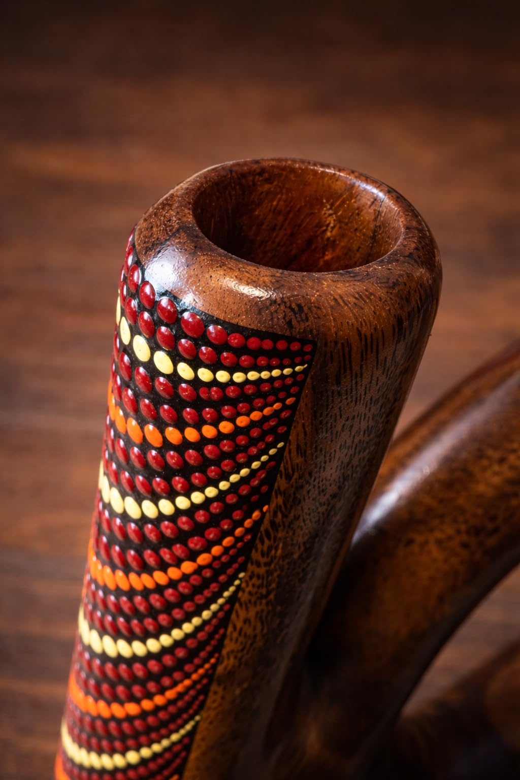 Didgeridoo S Forma Rotondo Viaggio Viaggio Musica Didgebox Borsa Spirale (DS3)