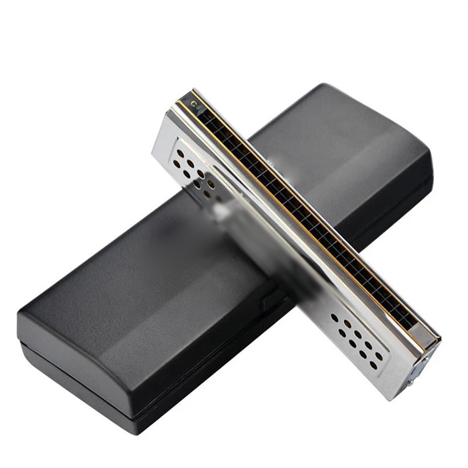 Set Di Chiavi Per Armonica A Doppio Lato A 24 Fori Tono C&G 2 In 1 Tremolo Basso Organetto A Fiato Strumento Musicale Professionale armonica a bocca professionale