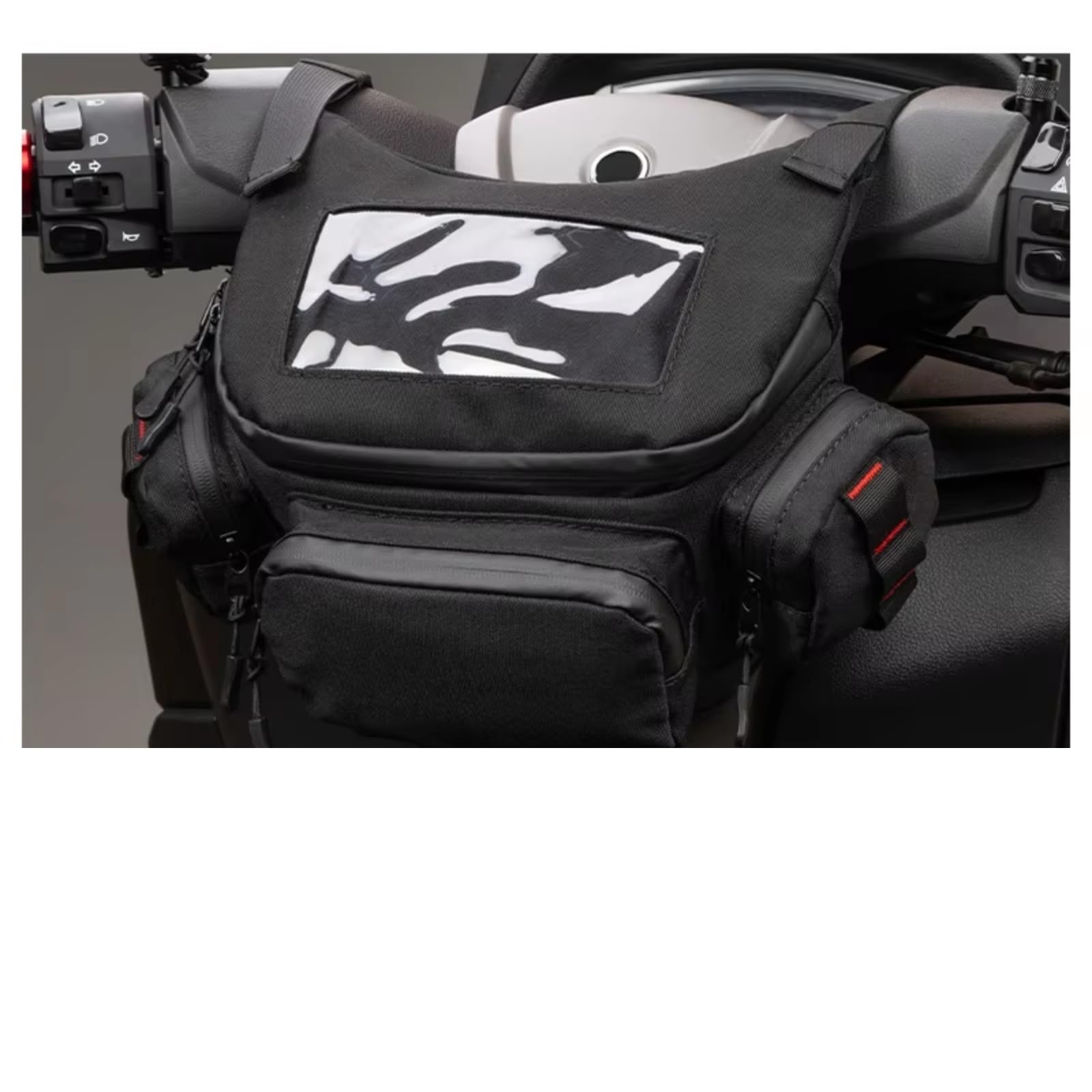 Compatibile Con SYM Per TL500 Per Z300 Borsa Moto Anteriore Schermo Impermeabile Manubrio Immagazzinaggio Stoccaggio Sacche Moto
