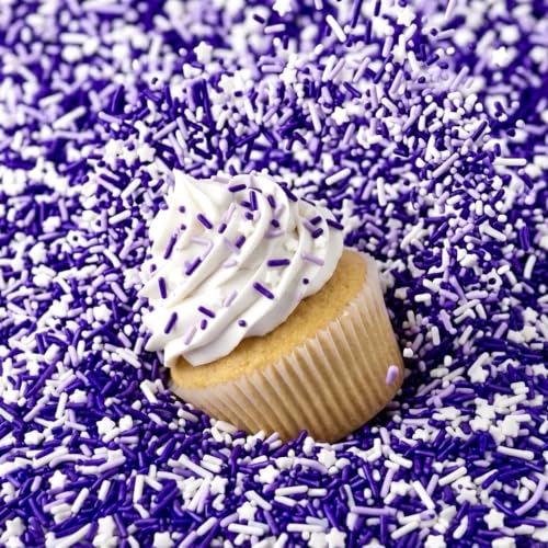Image of Manvscakes Sprinkles- Edible Cake and Cupcake Sprinkles with Assorted Shapes and Sizes for Parties, Metallic Sprinkle Mix for Cookies, Ice Cream, Cake and Cupcake Decorating