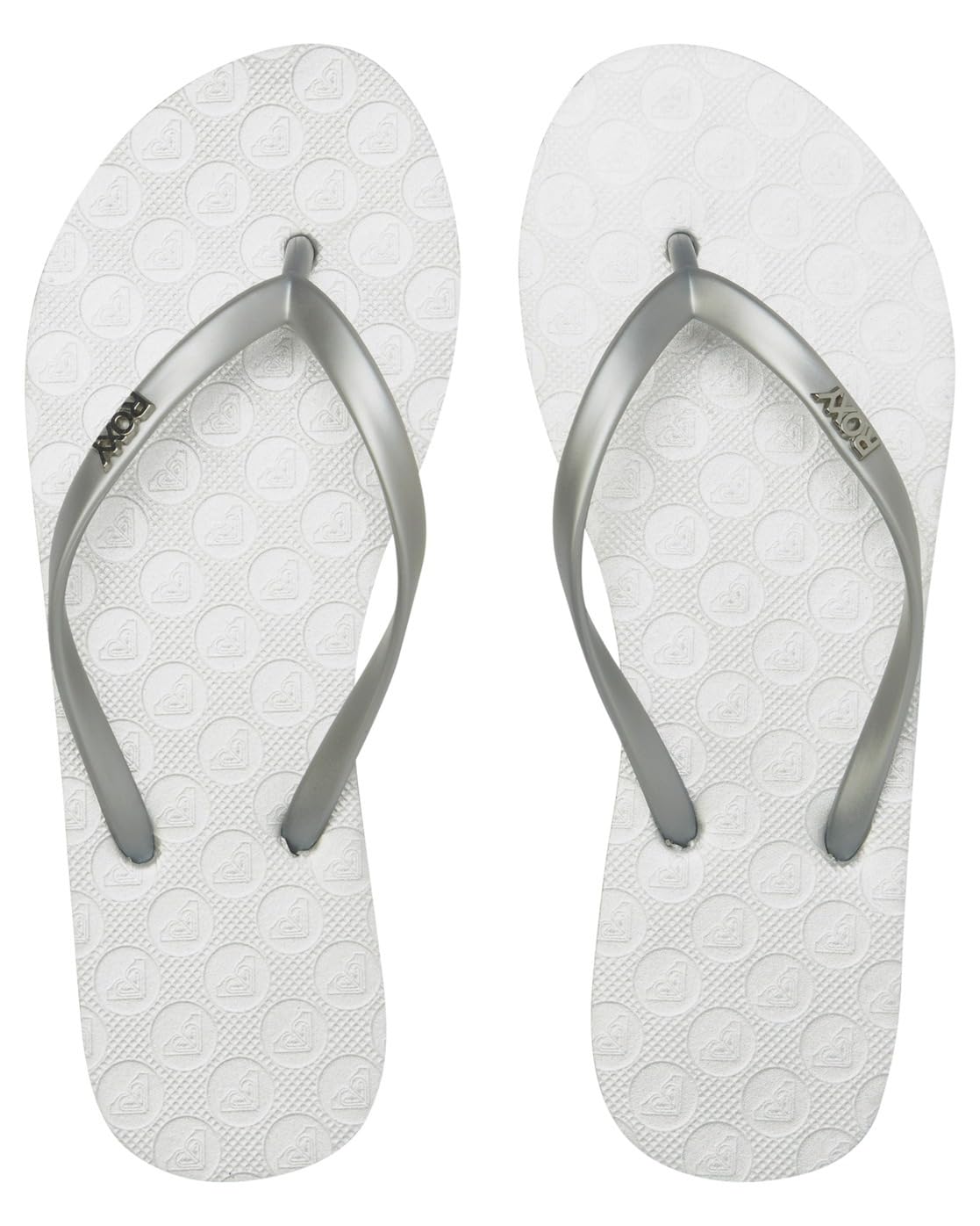 Roxy Viva, Women’s Basic sandal VIVA, basic sandal, METALLIC SILVER, 4 UK (37 EU)