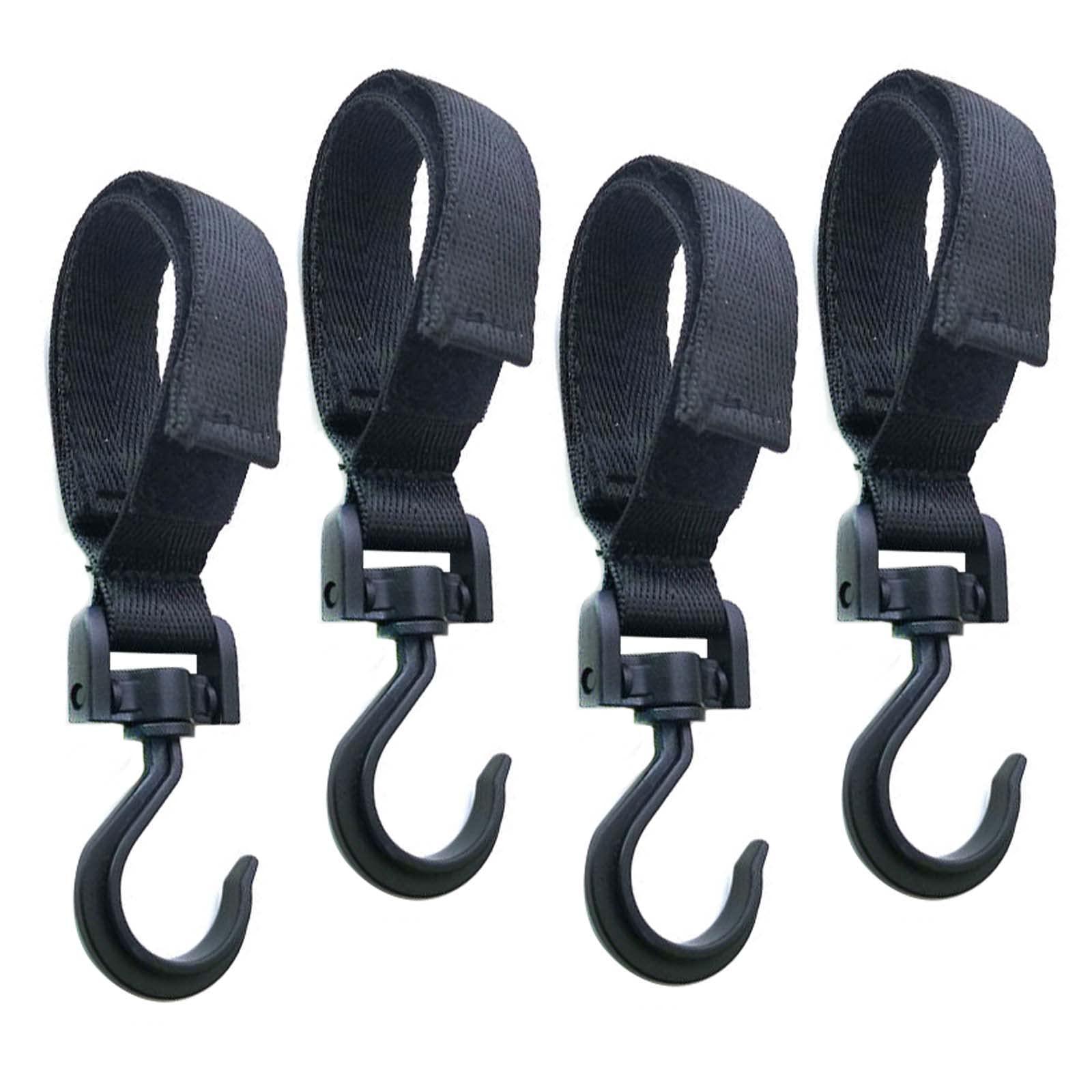 Ganci Multiuso Per Auto In Pelle Microfibra - Adesivi Per Sedile Posteriore, Portiera E Cruscotto - Nero