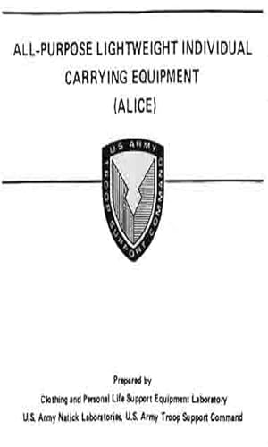 U.S. Army (ALICE) All-Purpose Lightweight Individual Carrying Equipment alice pack