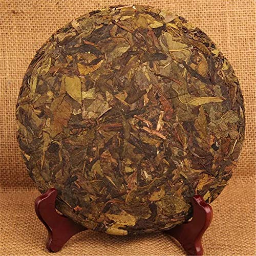 China 357g Primavera Puer Cake Pu Erh Crudo Pu-erh Té verde Hecho a mano Hoja fermentada - Imagen 4