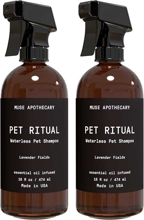 Muse Apothecary Pet Ritual Aromatic Waterless Shampoo for
