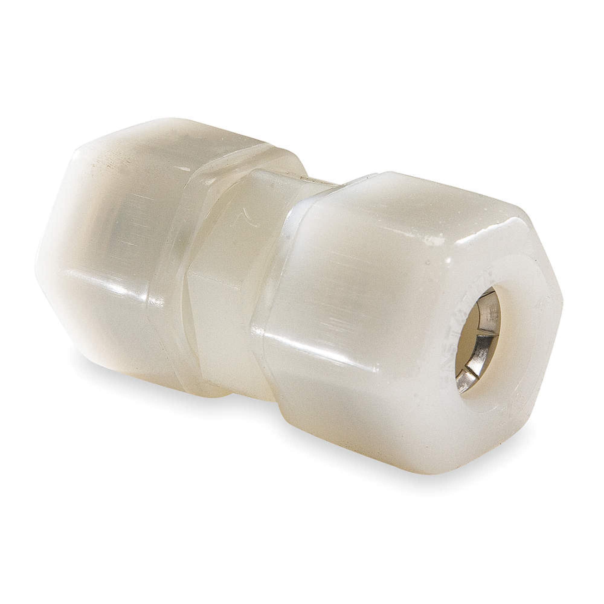 Parker Hannifin - N6UC6 - Union, 3/8 in Tube Size, Plastic, 13/16 in Hex Size