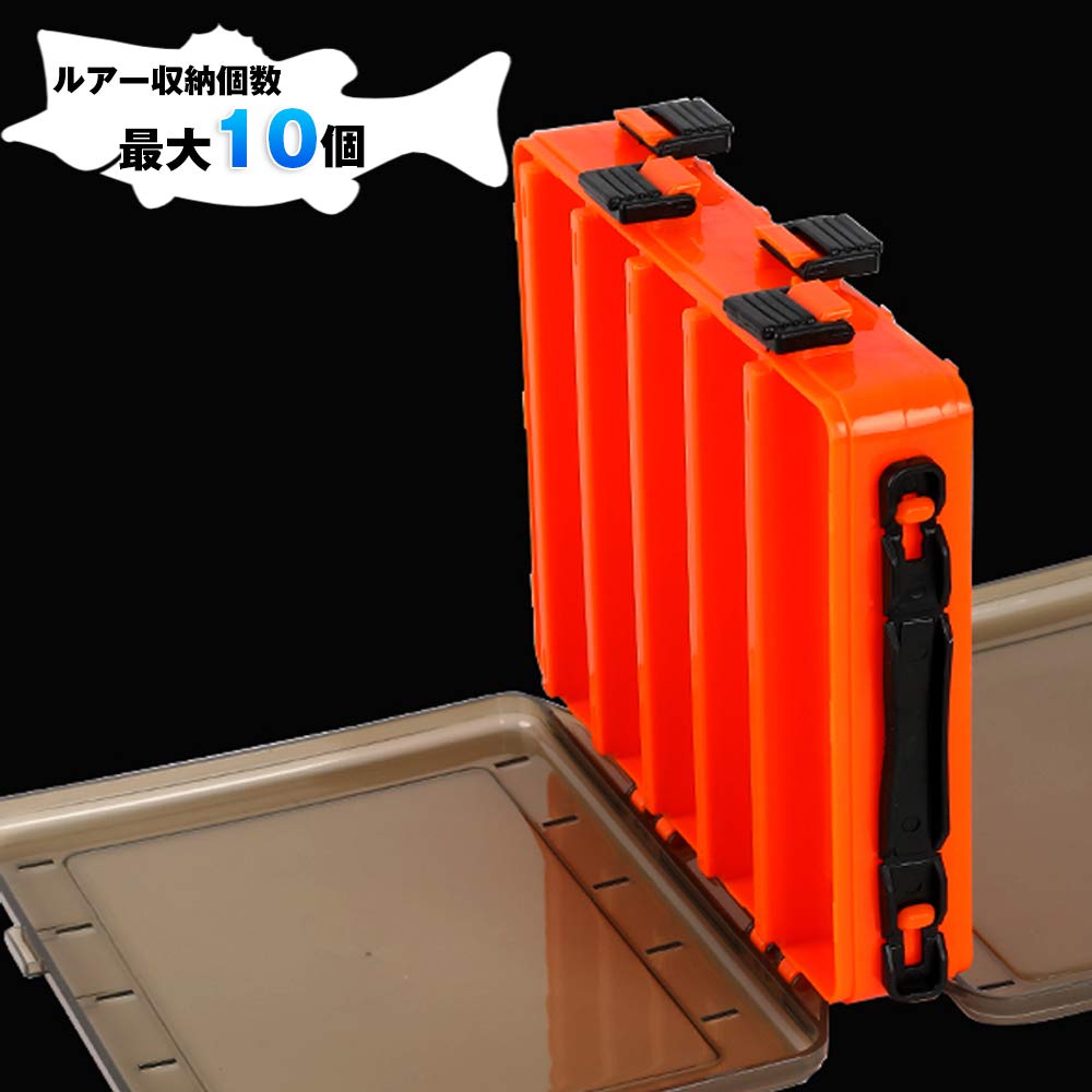 タックルボックス両開きルアーほか Amazon.co.jp: Coo タックルボックス 釣り具収納 ルアーケース