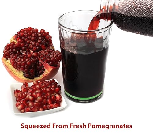Miniatura 4 de Jugo de granada 100 puro y orgánico 338floz sin azúcar añadido sin conservantes en botella de vidrio