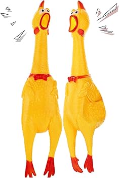 大きな声で鳴くニワトリ ラバーチキン おもしろグッズ 大きな声で鳴く