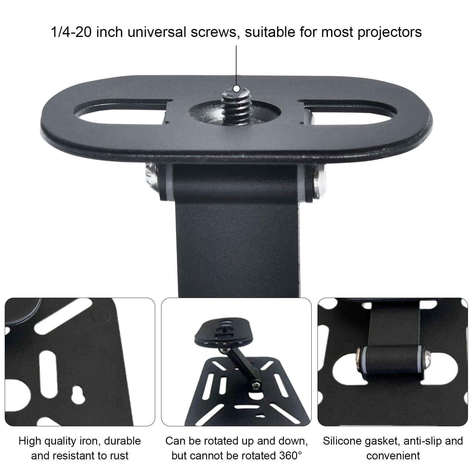 IDS] Spider Mounting For Projector Stand, Projector Craw Bracket Projector Tray Fit To Gimbal Of Screw Size 1 4 Inch I.7980631
