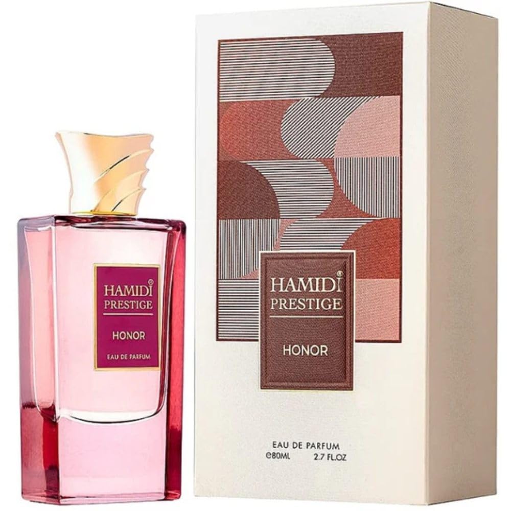 Hamidi Prestige Honor Eau De Parfum - Perfumes For Men, Long-Lasting Perfume 80ML, Woody Fragrance