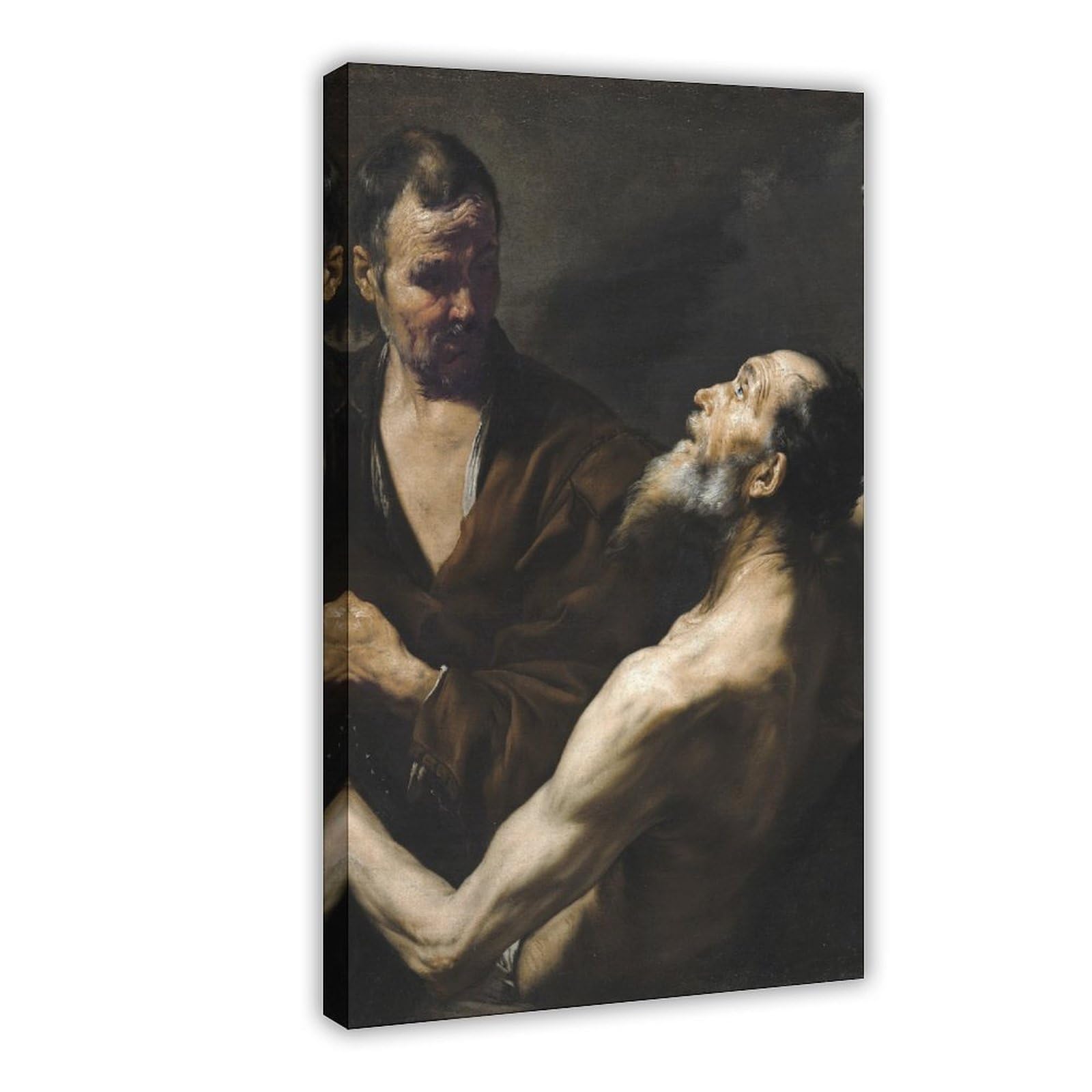 The Martyrdom of Saint Bartholomew (1634) Canvas Poster for Home Decor Gift