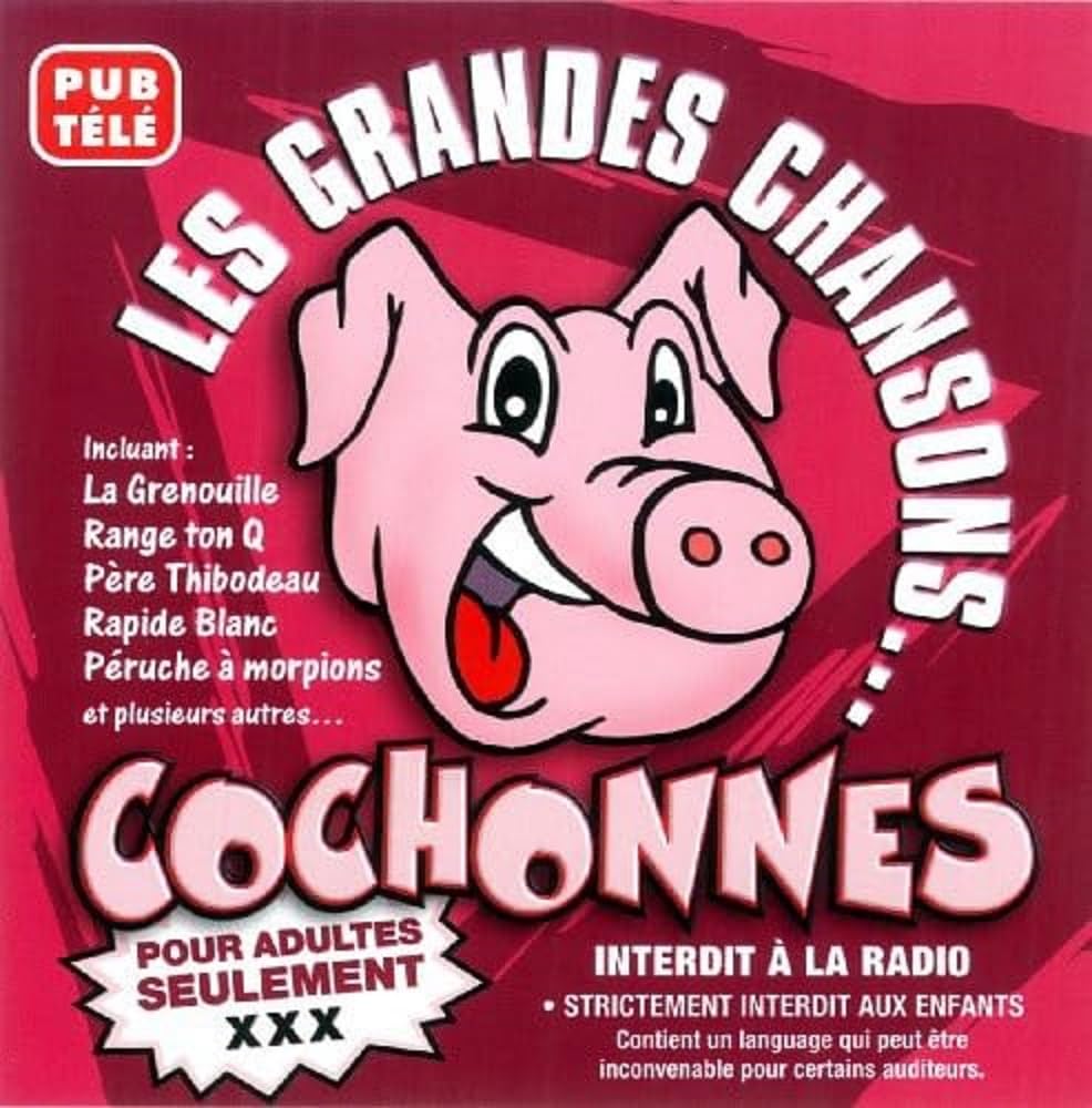 Vol. 1-Pour Adultes Seulement XXX [Audio CD] Les Grandes Chansons