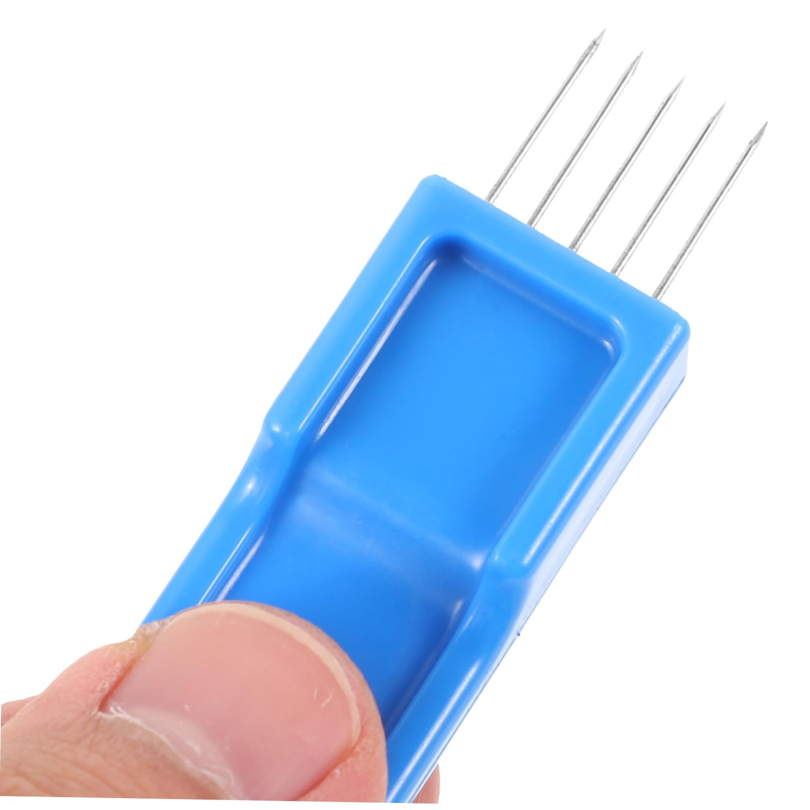 TEHAUX 5piezas Herramienta De Esculpido Arcilla Cepillo De Textura De Cinco Puntas Para Detalles y Manualidades