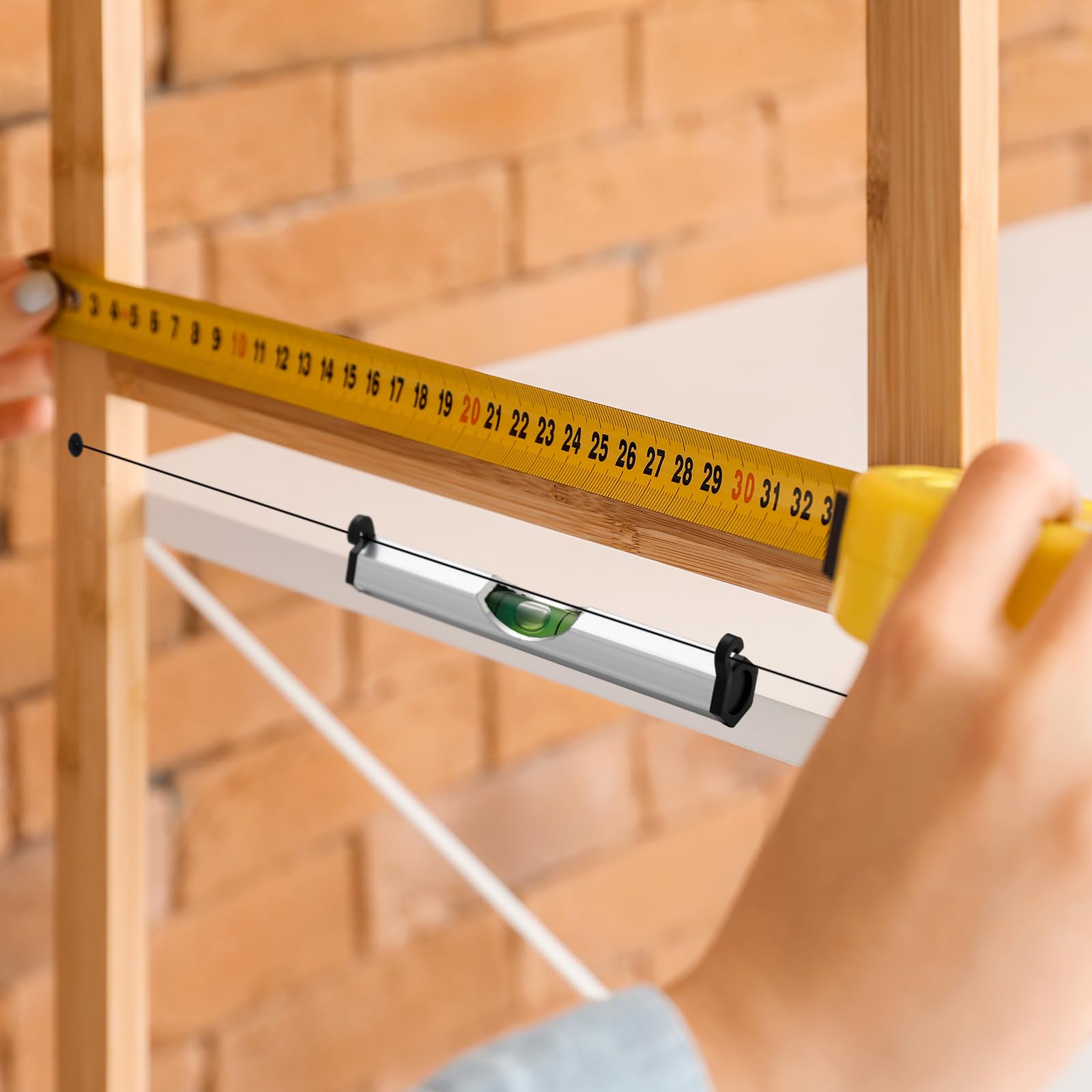 Kingdder Level - 12 Piece Aluminum String Level -6