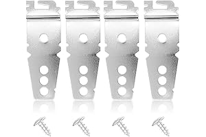 4 Pack Universal Dishwasher Mounting Bracket