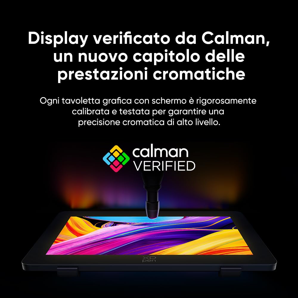 XPPen Artist Pro 24 (Gen 2) 165Hz Tavoletta grafica con display, 16384 livelli di pressione, 2 Penne, Tastiera ACK05 inclusa, per illustratori, animazione, modellazione 3D | Doppia Stilo X3 Pro│16K livelli di pressione│Delta E < 1│Red Dot 2024│23,8 pollic