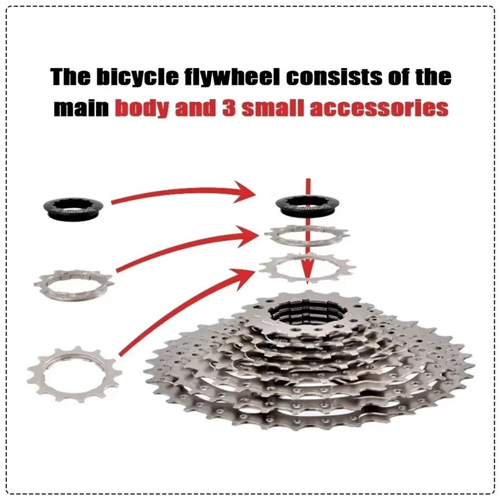 Speed Cassette SENSAH 12 Speed Cassette Road Cassette de Piñones