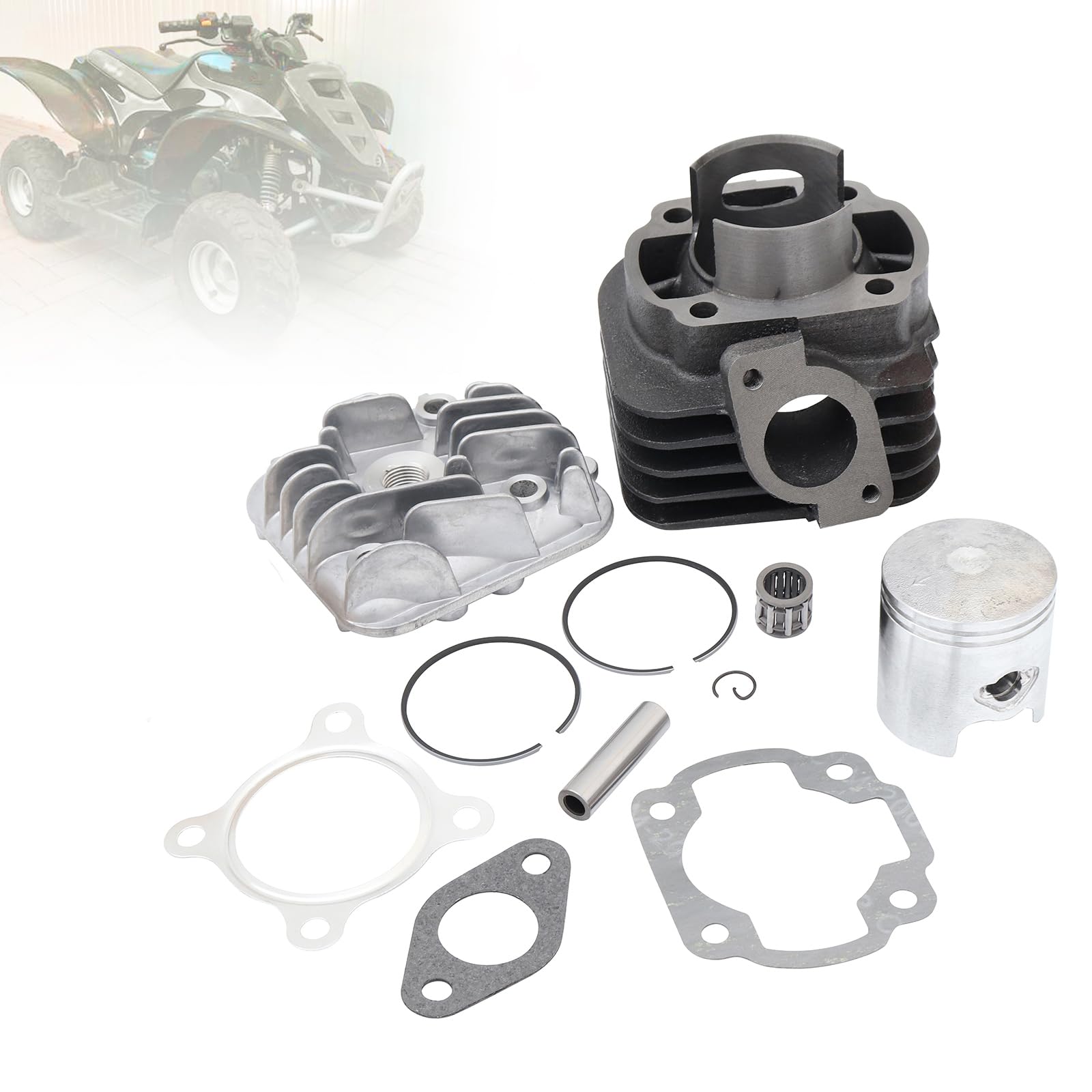 50ブレインタートル Amazon.com: MOFANS 70cc 2 Stroke Cylinder Head Piston Gasket