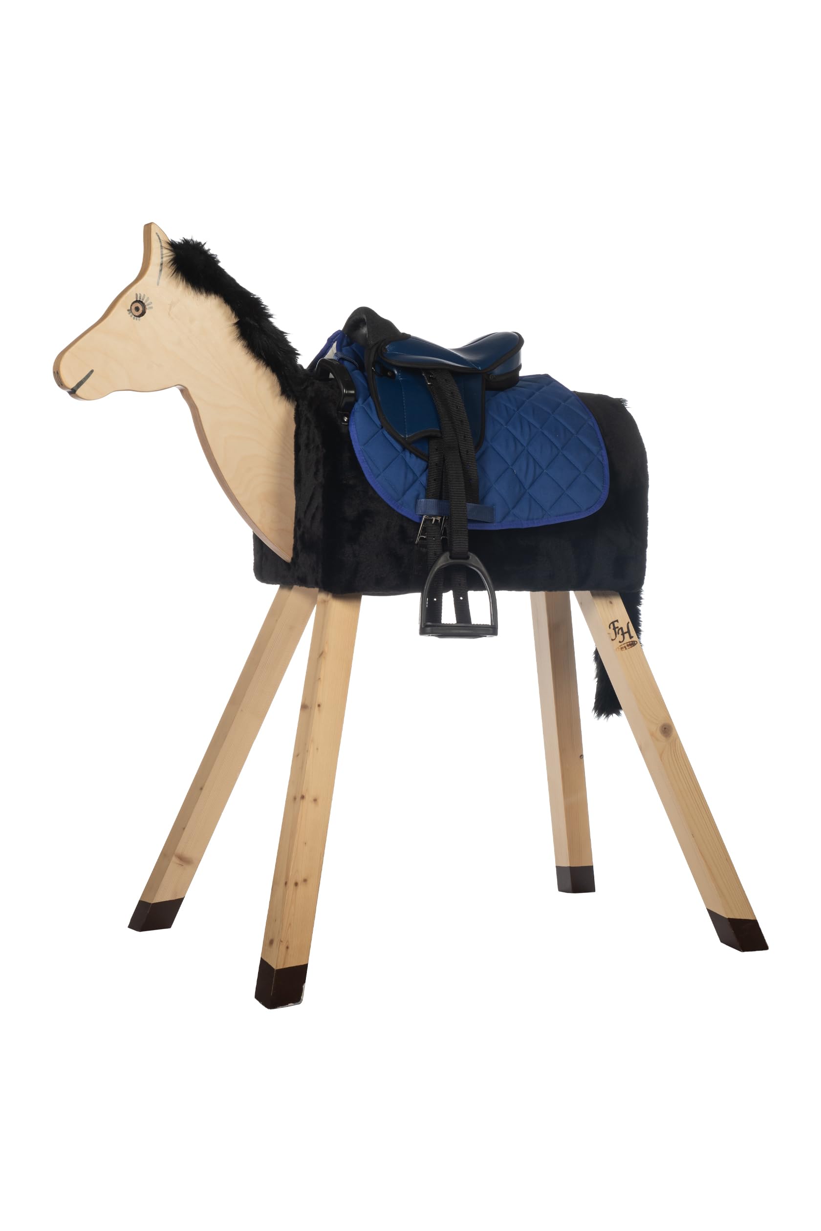 HKM Set sella per principianti, per pony, Blau