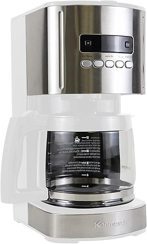 Miniatura 11 de Koolatron Kenmore - Cafetera de una sola porción y taza de viaje de acero inoxidable, compatible con cápsulas/pods y café molido, compatible con K