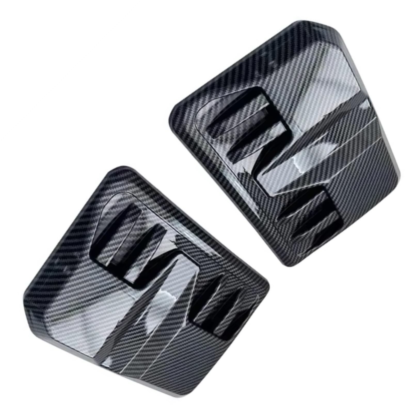 Couvercle prise d'air de capot décoration adhésive noir mat Black 2