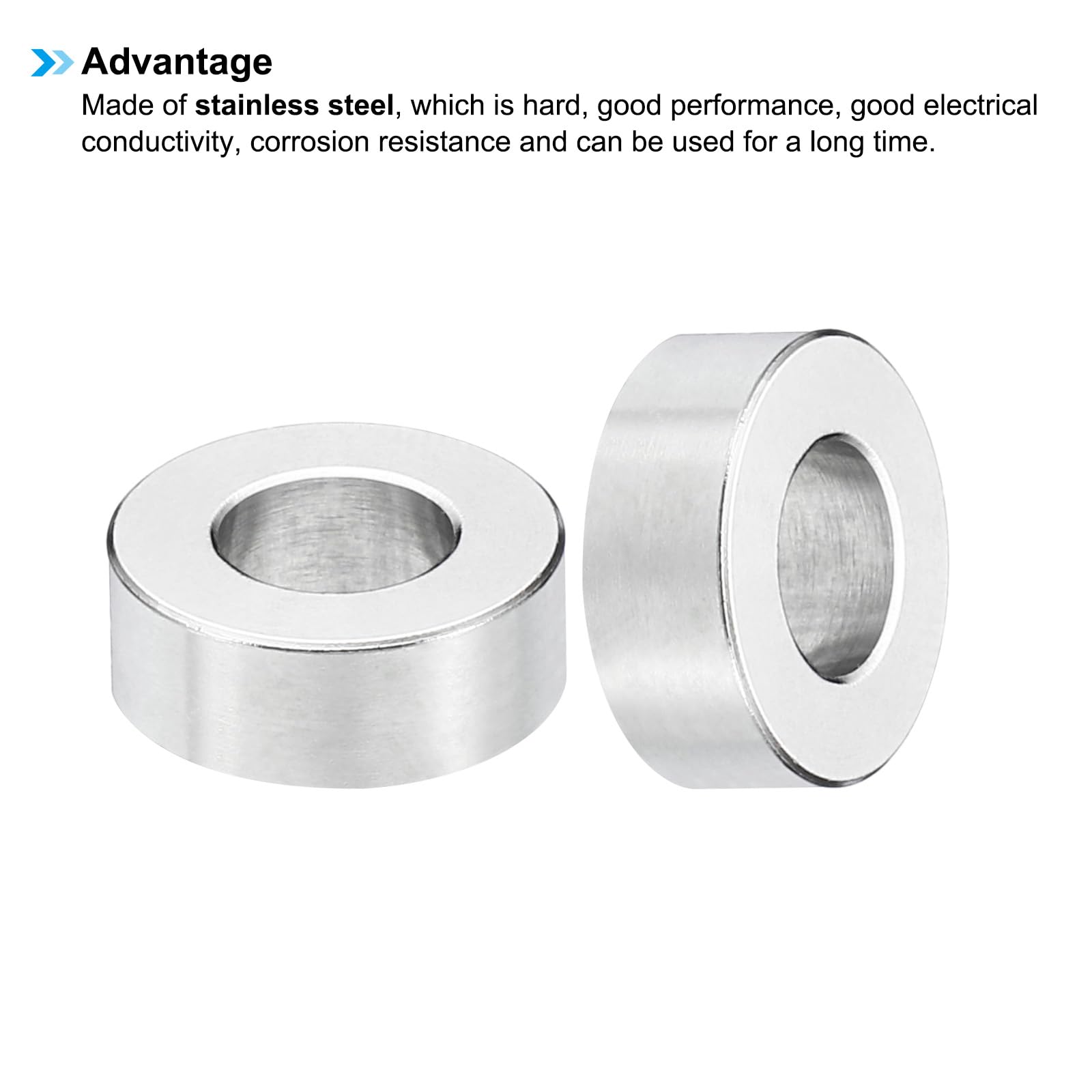 PATIKIL M8 Stainless Steel Spacers - Image 4
