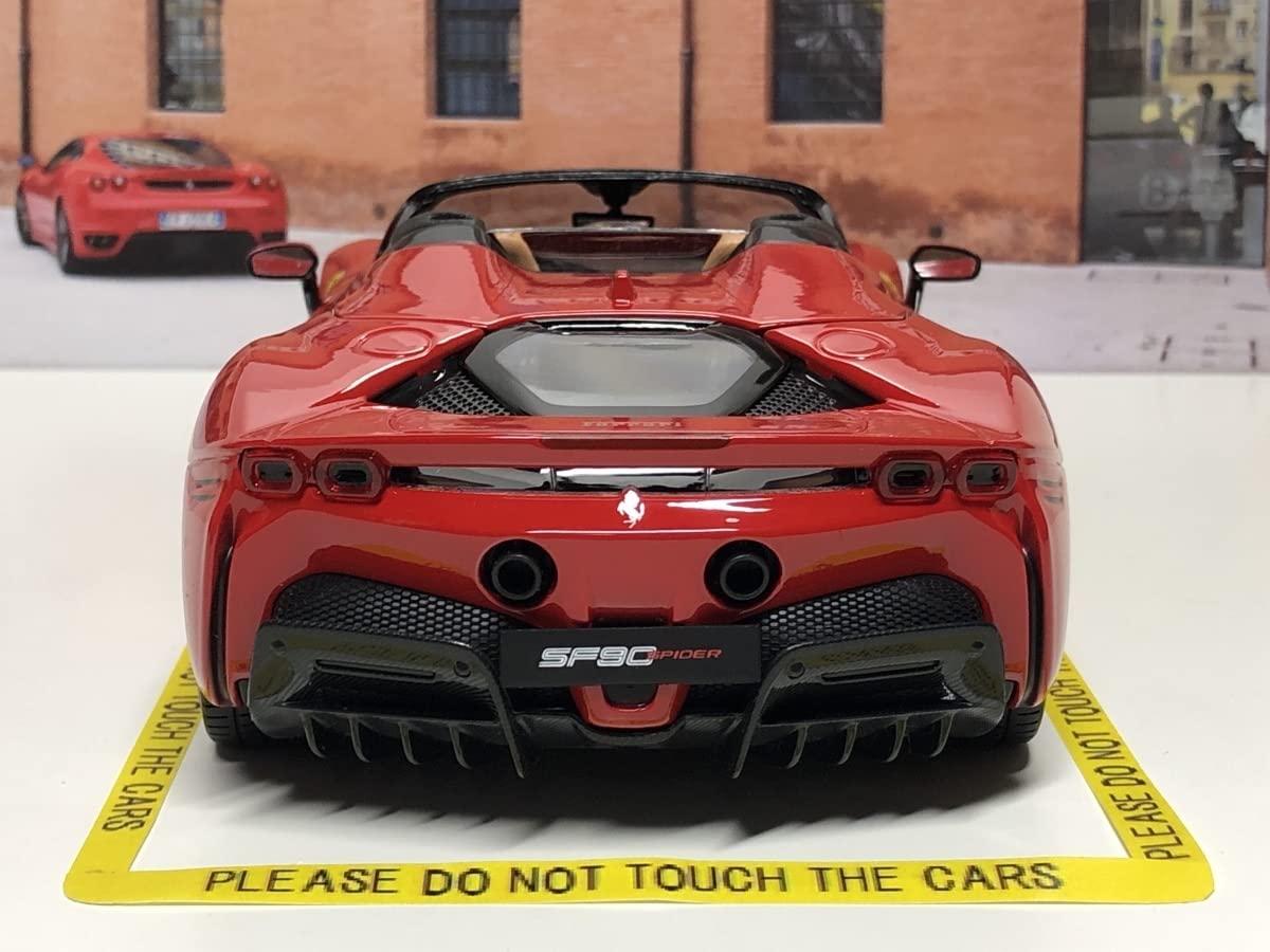 Amazon | Burago 1/18 Ferrari SF90 Stradale Spider レッド