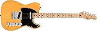 Vista 11 de Guitarra eléctrica Telecaster de la serie Squier Affinity, con garantía de 2 años, sunburst de 3 colores, diapasón de arce
