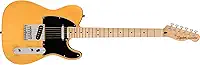 Guitarra elétrica Squier Affinity Series Telecaster, com 2 anos de garantia, Butterscotch Blonde, Maple Fingerboard