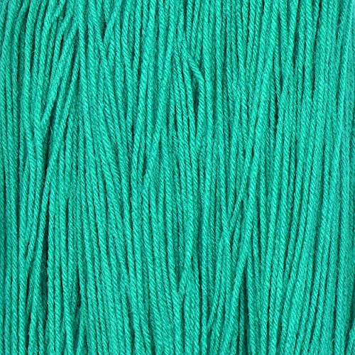 Image of M.G ENTERPRISE Brilon Teal Blue (200 gm) Wool Hank Hand Knitting Wool /Art Craft Soft Fingering Crochet Hook Yarn, Needle Knitting Yarn Thread Dyed