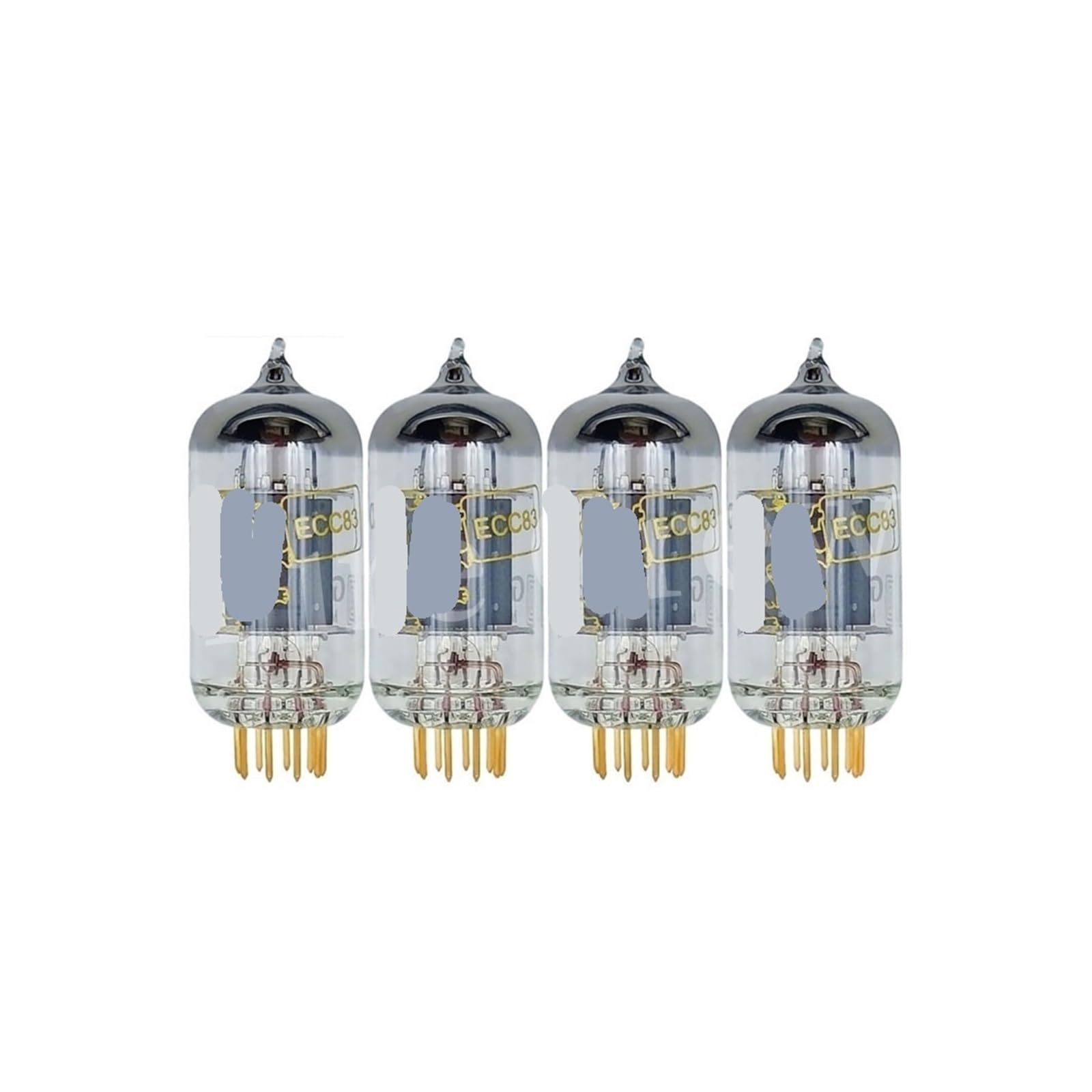 12AX7 ECC83 B759 Ulepszenie rur ECC803 5751 7025 6N4 Wzmacniacz HiFi(4 szt. Matched Quad)