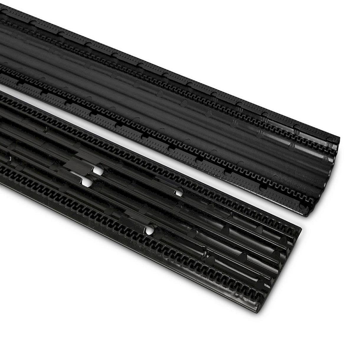 Defender OFFICE - Pasacables de 4 Canales negro