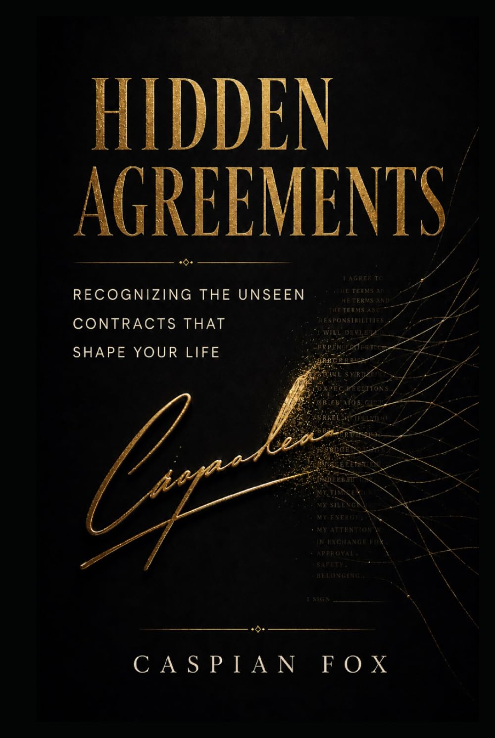 Hidden Agreements: Recognizing the Unseen Contracts That Shape Your Life (Unseen Agreements)