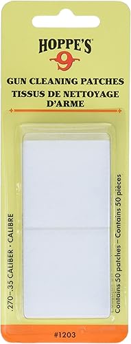 Miniatura 5 de Hoppe's Parche de limpieza de pistola No. 9, calibre .38-.45.410-20-Guage (paquete de 40)