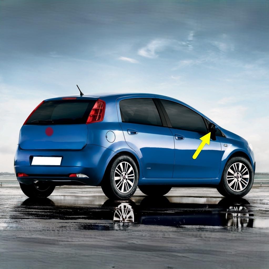 Sağ Dış Ayna Camı Elektrikli 71740497 Fiat Grande Punto ile uyumlu 2006-2011