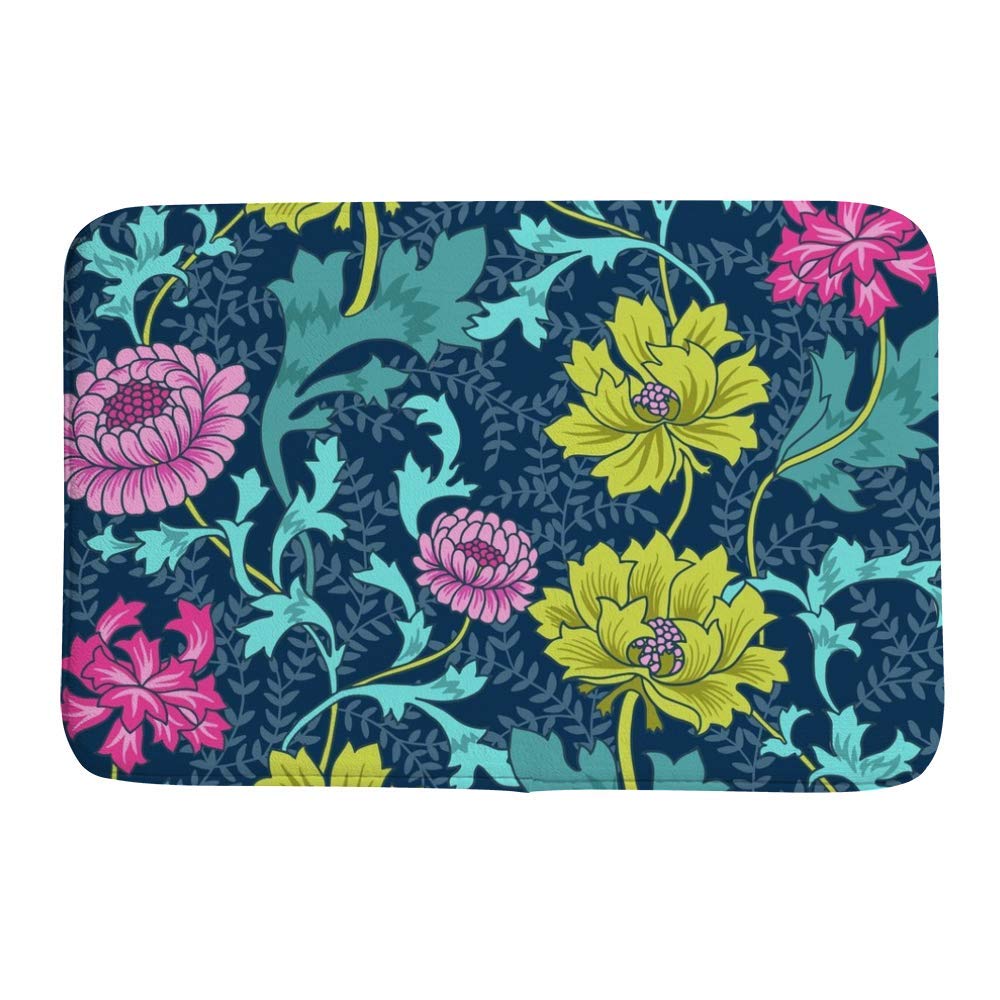 Tapis de bain en mousse lavable pour douche et sortie de bain