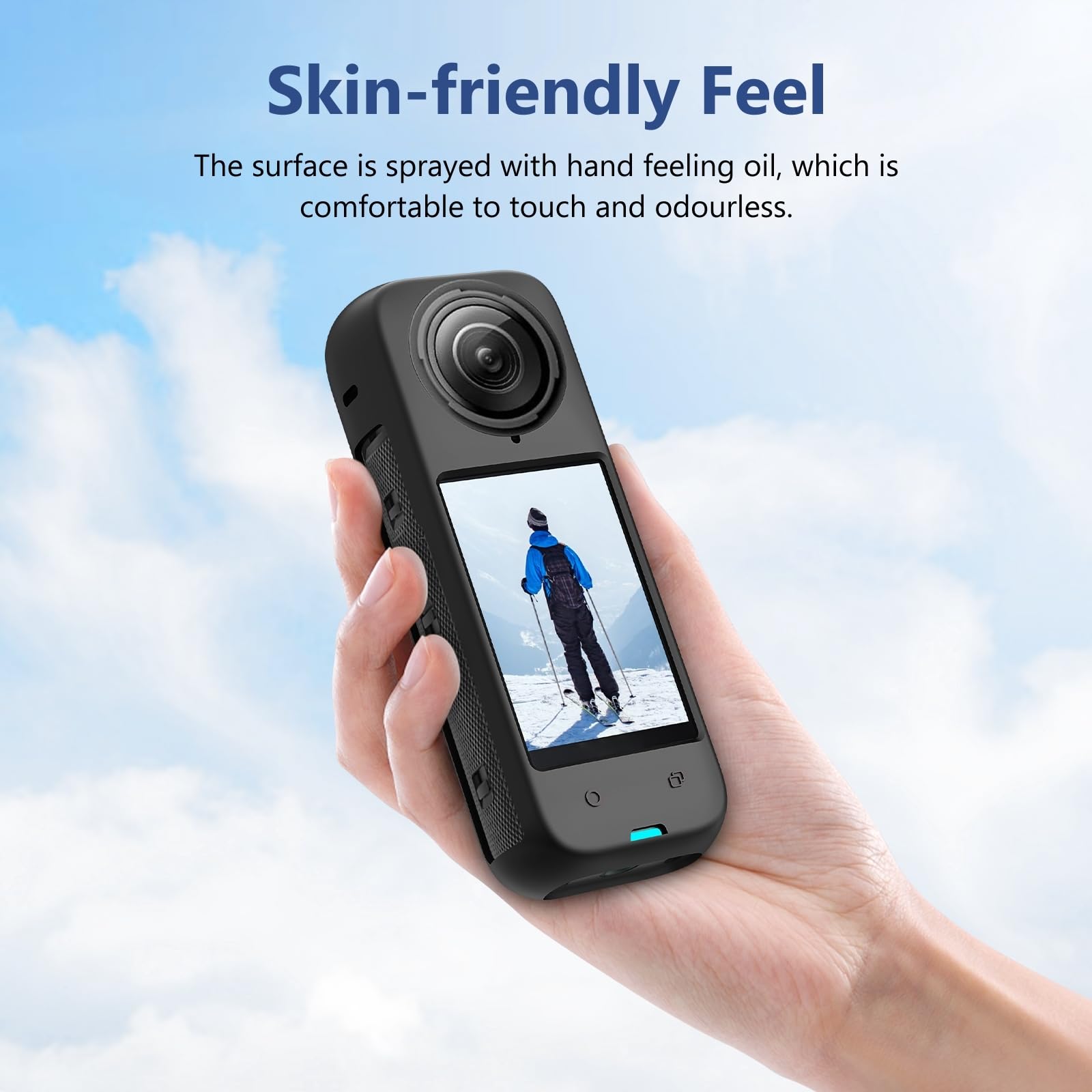 PULUZ Protezione Obiettivo Twist-lock Per Insta360 X4, Vetro 9H AR 99% Trasparenza - 5