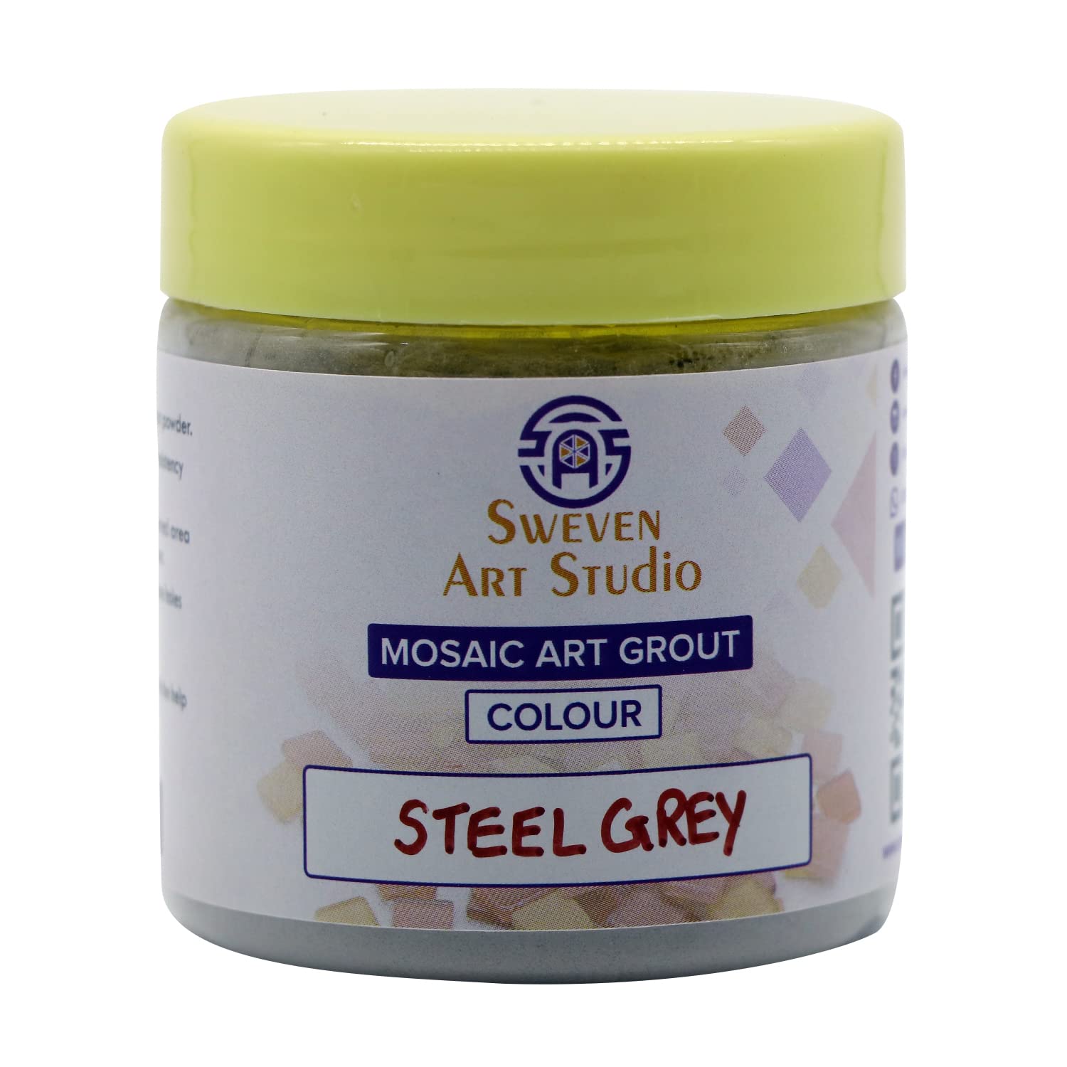 Sweven Art, Ready-to-Mix Tile Grout Powder for Mosaic Art in Steel Grey Color (Pack of 100Gms) (B0C3RH9R6J) Amazon Price History, Amazon Price Tracker