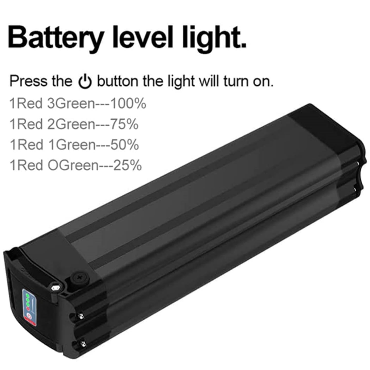 Batteria per Bici Elettrica 36V/48V 15.6Ah/18Ah/21Ah con Caricabatteria,per motore da 250W 500W 1000W 1200W, per MiFa Rex Prophete Aldi/Phylion/XH370-10J Bike e altre bici (36V 15.6Ah)