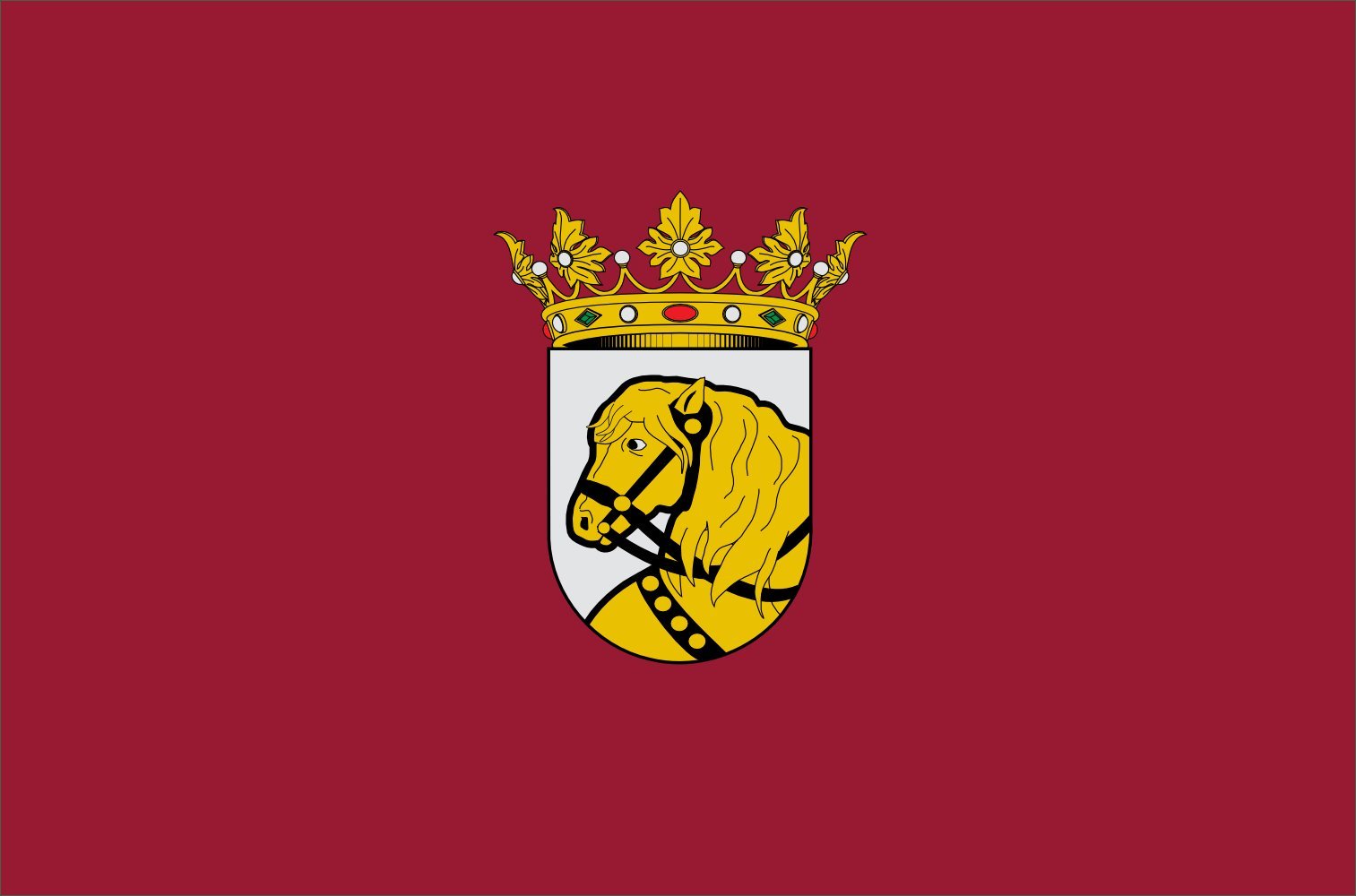 Drapeau XL Cuéllar ravivez vos souvenirs de Ségovie et d'Espagne