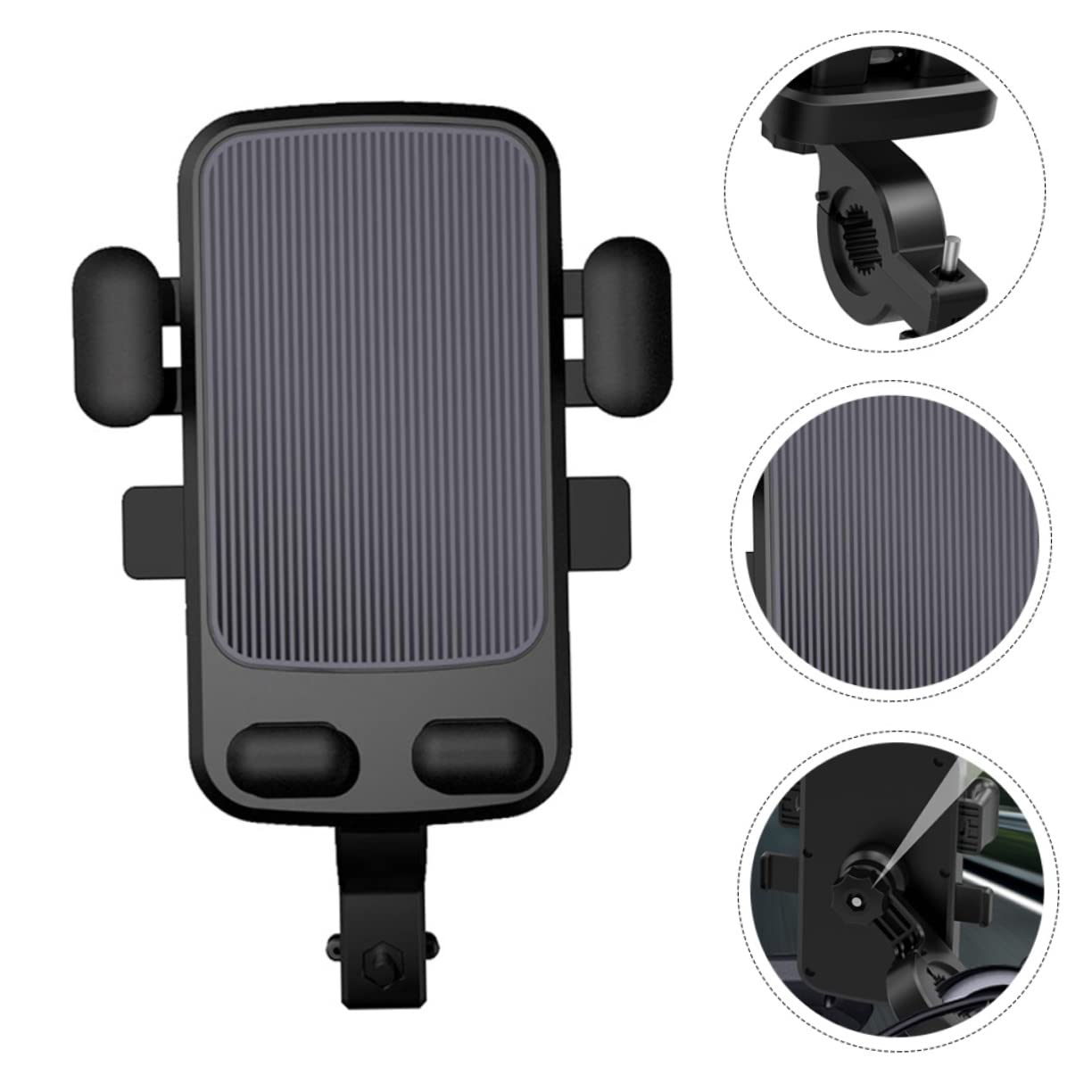 Gatuida 3pezzi Supporto Smartphone Per Bicicletta e Porta Telefono Rotante e Installazione Facile Per Bici Ed Elettriche Compatibile Con Vari Modelli