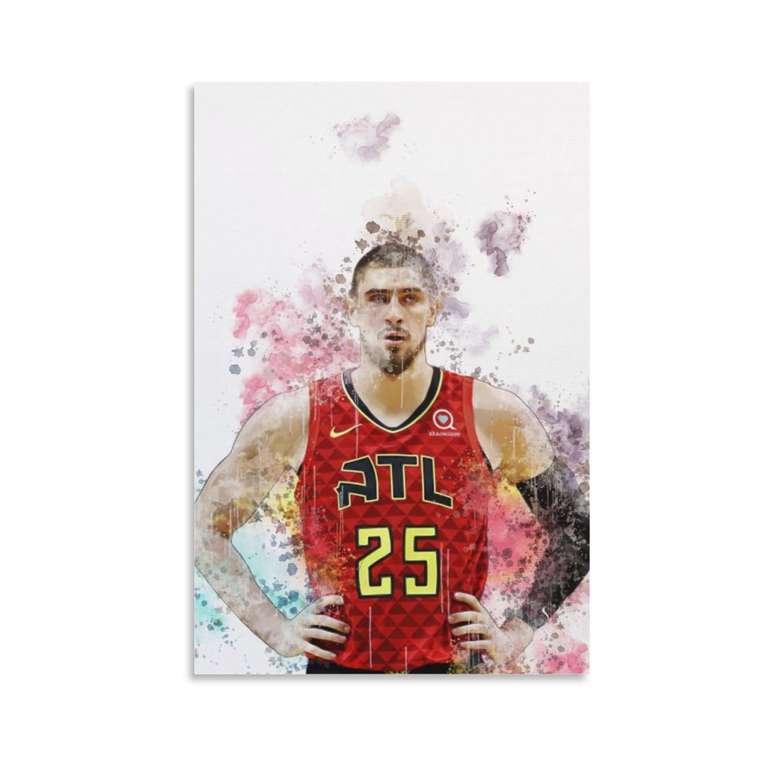 Amazon.co.jp: 有名なバスケットボール選手アレックス・レンスポーツポスター家の装飾アートパネル印刷キャンバスウォールアートモダンな壁掛け絵画アートワークインテリア装飾Unframe-style24x36inch(60x90cm)  : ホーム＆キッチン