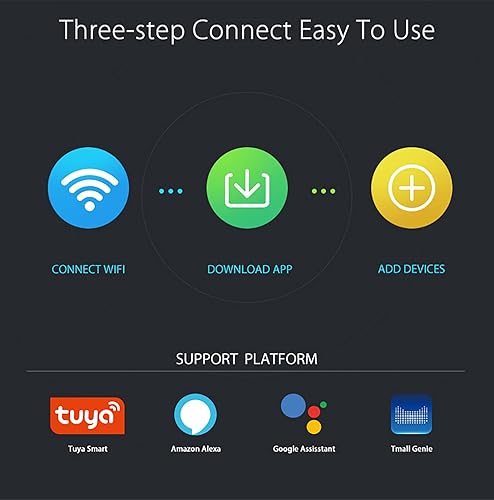 Miniatura 6 de Alarma inteligente de sirena Wi-Fi alarma inalámbrica para seguridad del hogar, alarma antirrobo con alarma de sonido y luz, sonido de 100 dB,