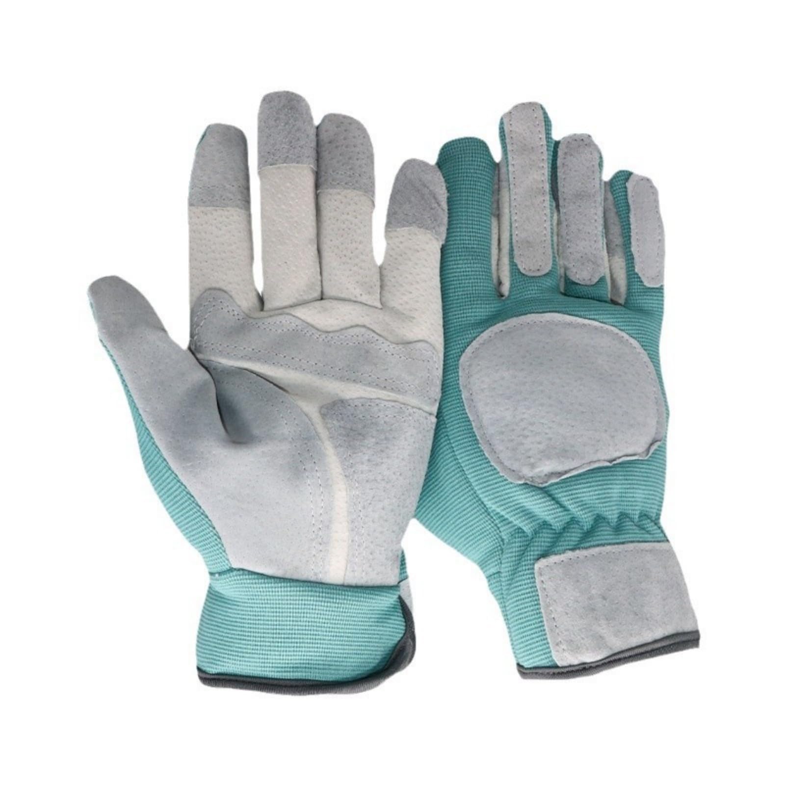 Alloneslife Women's Royal Blue Flexible Work Gloves With Sun Protections And Reinforced Fabric Gardening For Weeding Digging Planting Gardening For Men