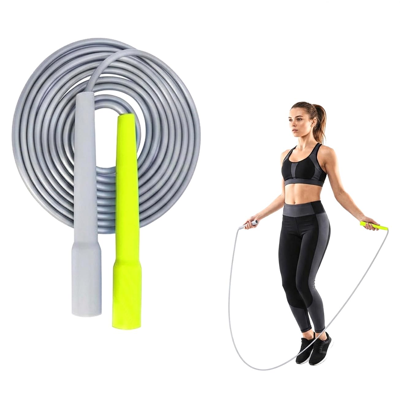 Skipping Rope for Men, Women & Children, for Exercise, for Workout Skipping Rope-picture-42