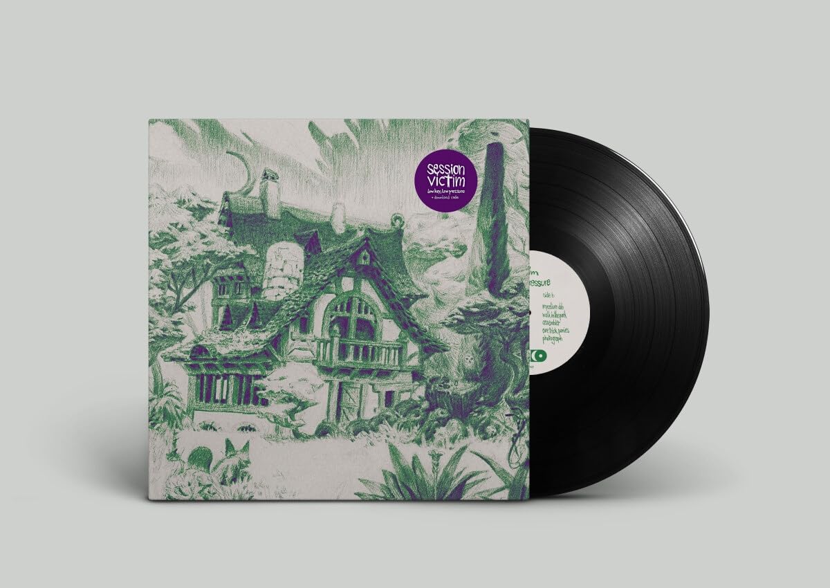 SESSION VICTIM - Low Key Low Pressure - Vinyl (LP + MP3 download code)