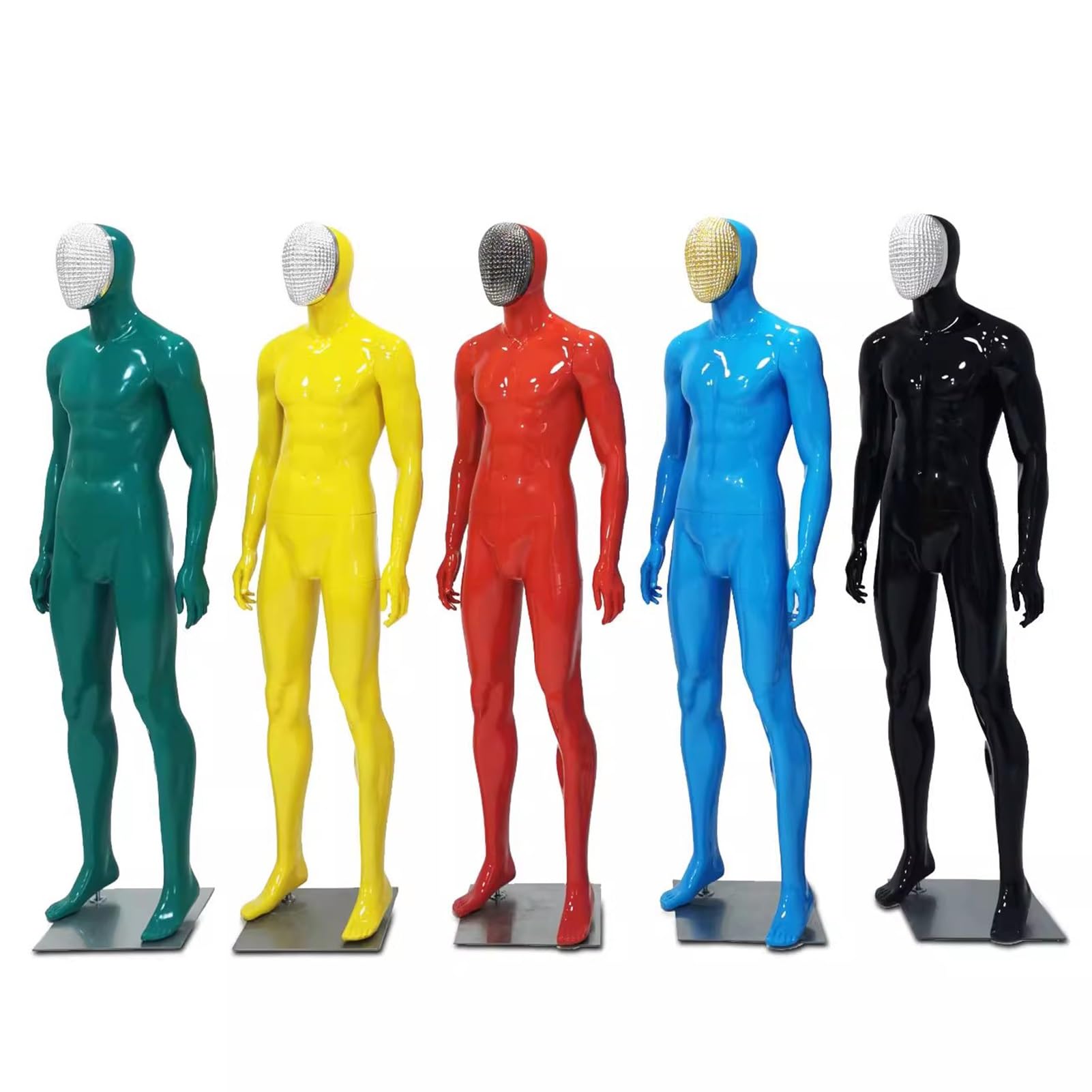 Amazon.co.jp: トルソー メンズ ファッションカラフルな男性マネキンの